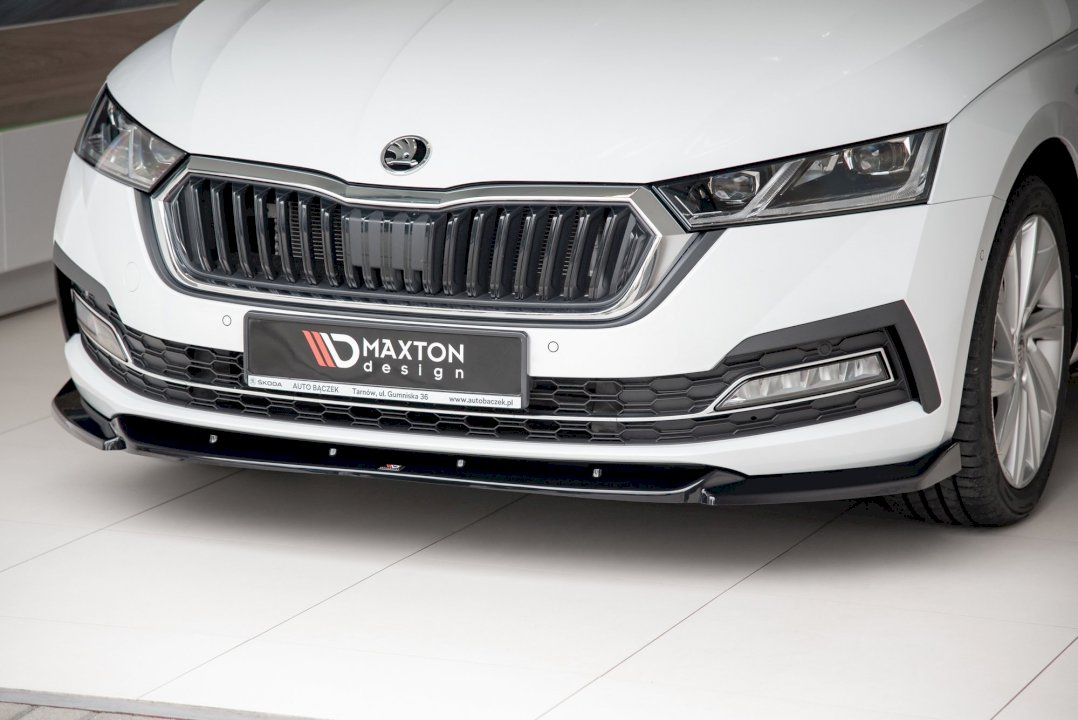 Maxton Design Front Splitter V.1 for Skoda Octavia MK4 (2019+)