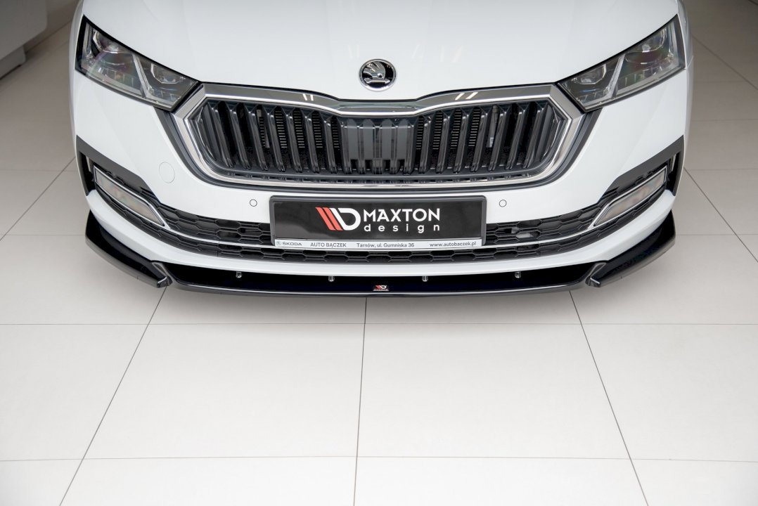Maxton Design Front Splitter V.1 for Skoda Octavia MK4 (2019+)