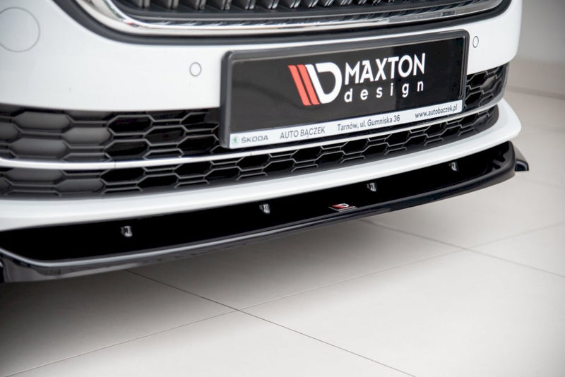 Maxton Design Front Splitter V.1 for Skoda Octavia MK4 (2019+)