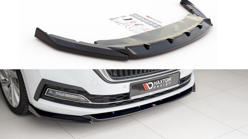 Maxton Design Front Splitter V.1 for Skoda Octavia MK4 (2019+)