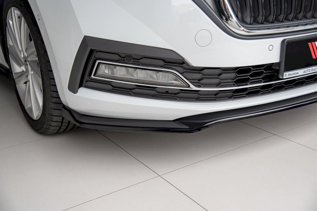 Maxton Design Front Splitter V.2 for Skoda Octavia MK4 (2019+)