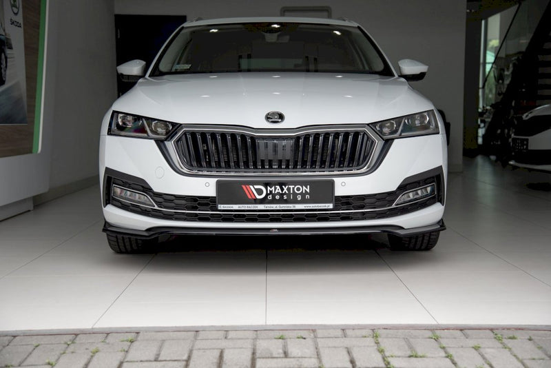 Maxton Design Front Splitter V.2 for Skoda Octavia MK4 (2019+)