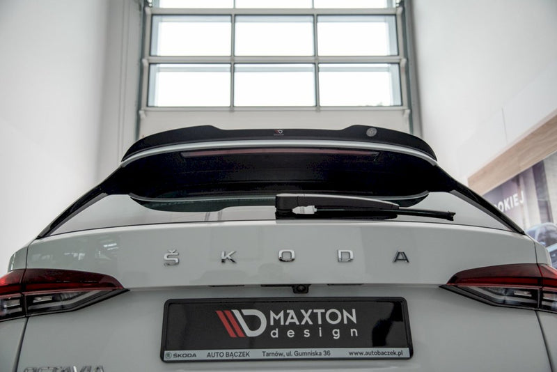 Maxton Design Spoiler Cap for Skoda Octavia MK4 / MK4 RS Estate (2019+)