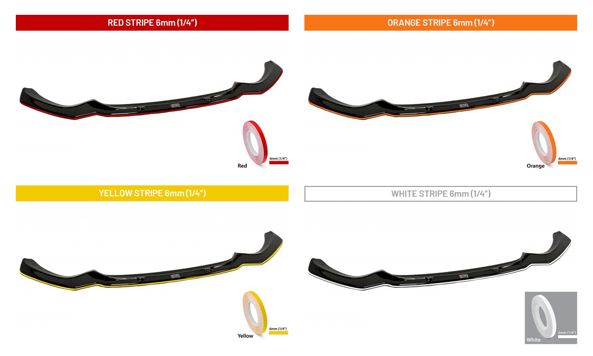 Maxton Design Front Splitter V.1 for  Volkswagen T6 (2015-19)