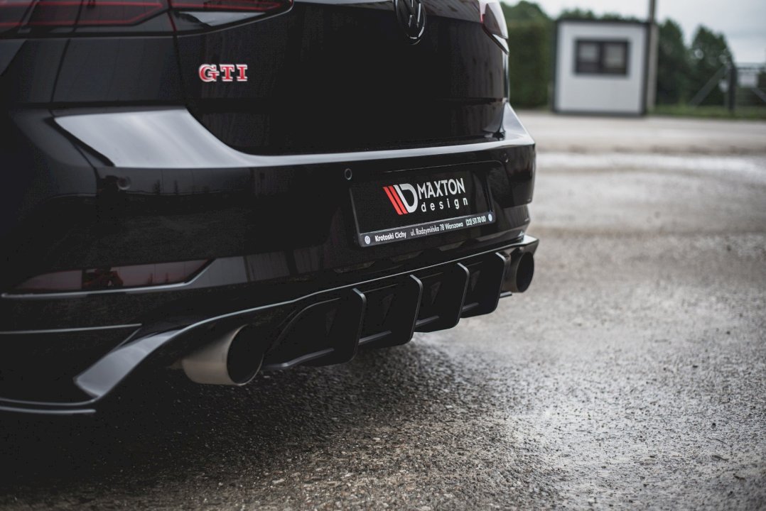Maxton Design Racing Rear Diffuser For Volkswagen Golf MK7.5 GTI TCR (2019)
