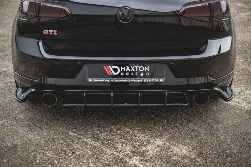 Maxton Design Racing Rear Diffuser For Volkswagen Golf MK7.5 GTI TCR (2019)