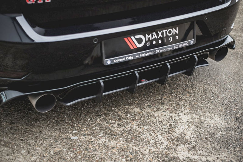 Maxton Design Racing Rear Diffuser For Volkswagen Golf MK7.5 GTI TCR (2019)