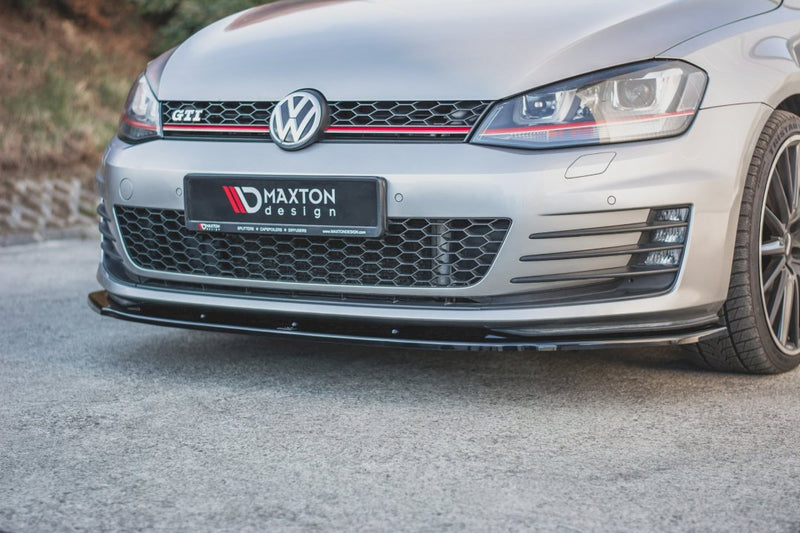 Maxton Design Front Splitter V.1 for Volkswagen Golf MK7 GTI/GTD/GTE (2013-2016)