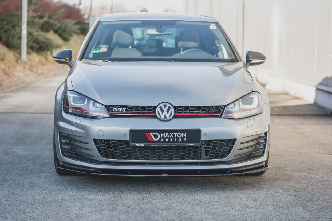 Maxton Design Front Splitter V.1 for Volkswagen Golf MK7 GTI/GTD/GTE (2013-2016)