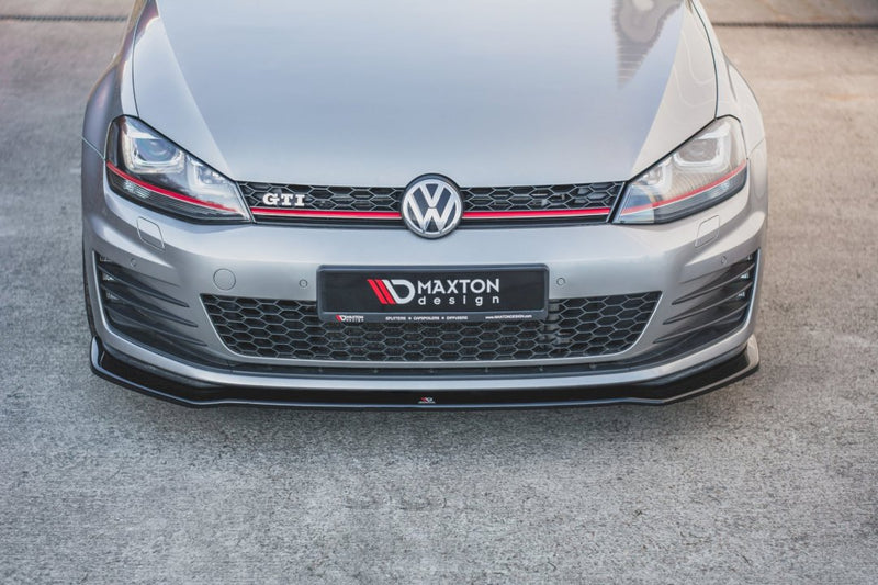 Maxton Design Front Splitter V.2 for Volkswagen Golf MK7 GTI/GTD/GTE (2013-2016)