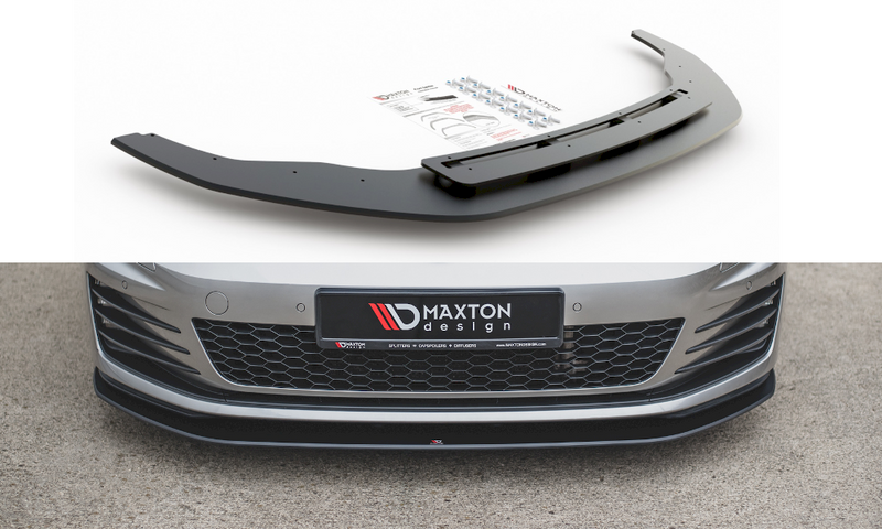 Maxton Design Racing Front Splitter For Volkswagen Golf MK7 GTI/GTD/GTE (2013-2016)