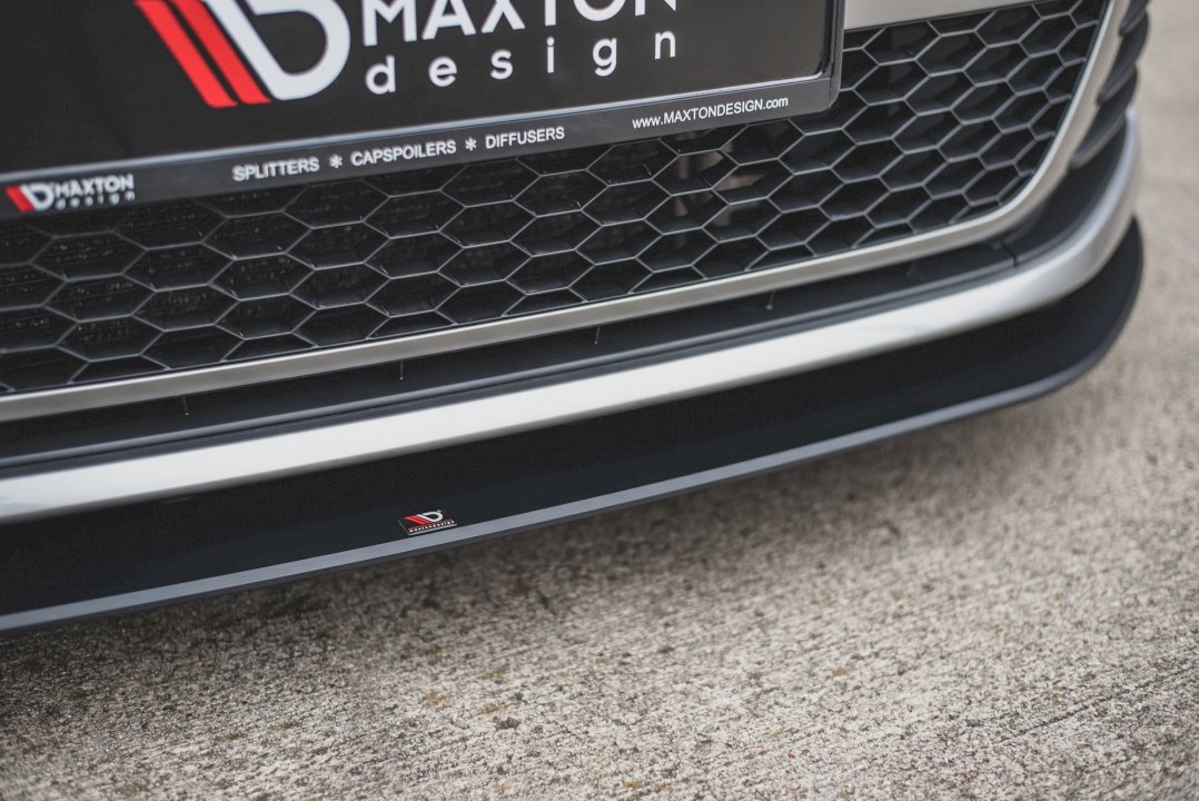 Maxton Design Racing Front Splitter For Volkswagen Golf MK7 GTI/GTD/GTE (2013-2016)