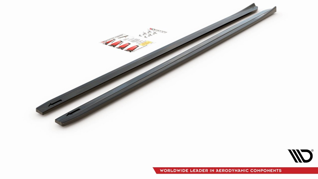 Maxton Design Side Skirts V.4 For Volkswagen Golf MK7.5 R (2017-2019)