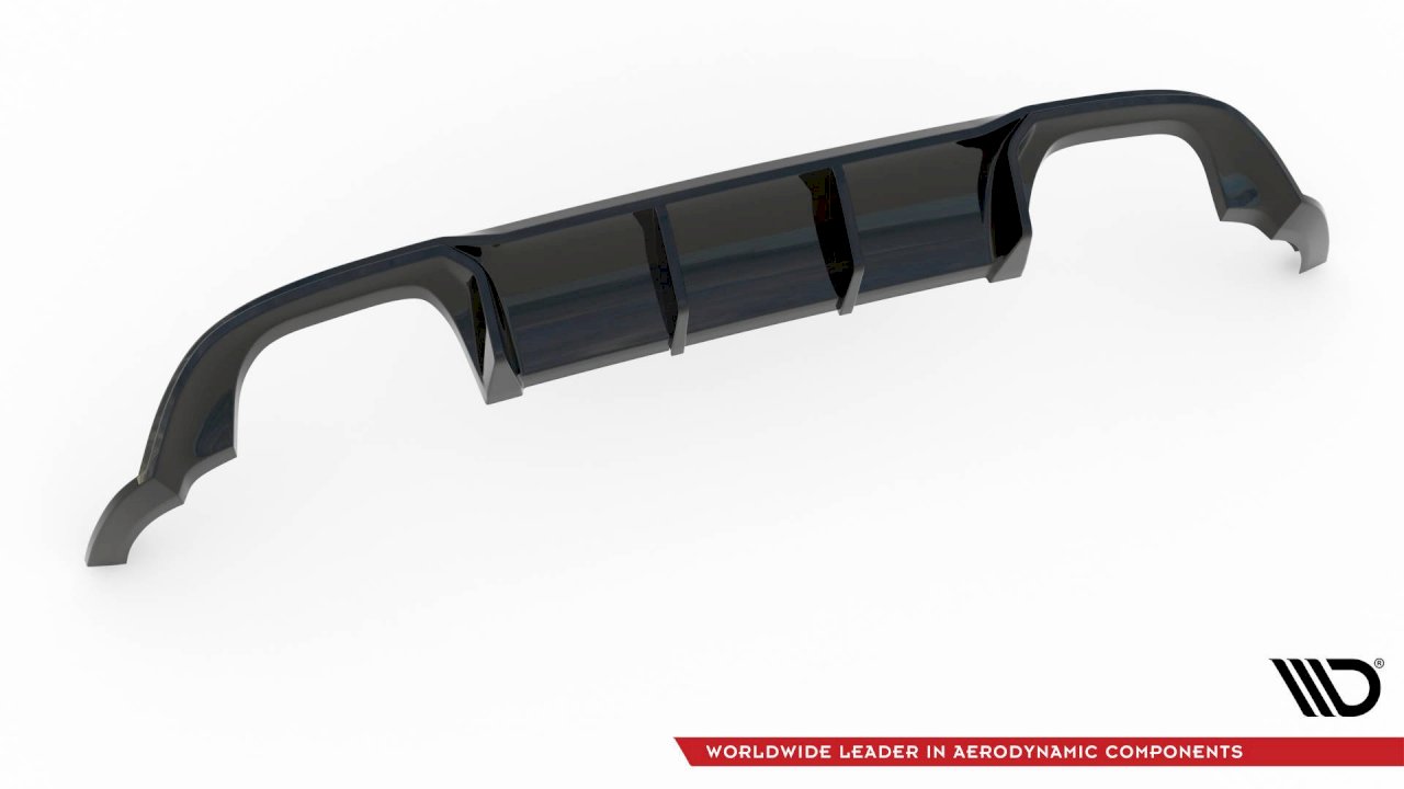 Maxton Design Rear Valance V.3 for Volkswagen Golf MK7.5 R (2017-2020)