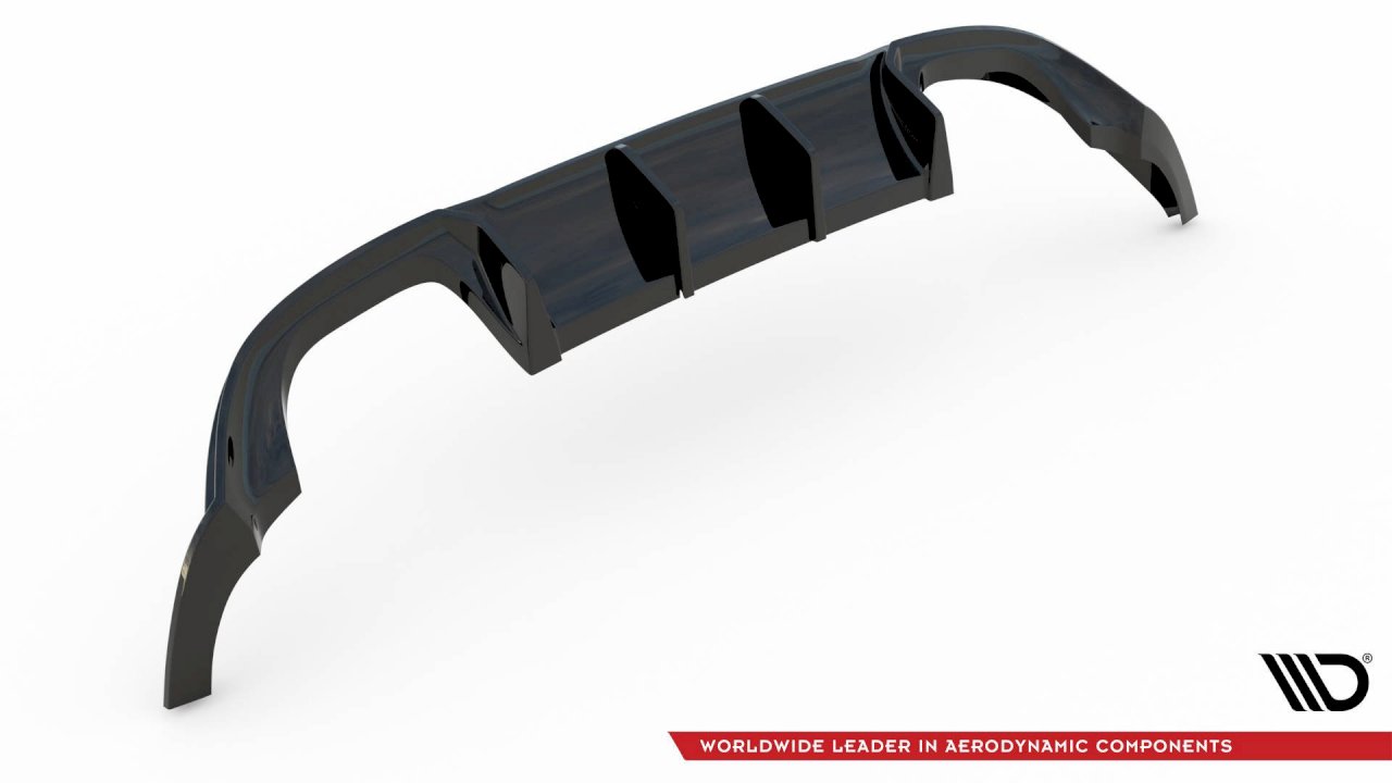 Maxton Design Rear Valance V.3 for Volkswagen Golf MK7.5 R (2017-2020)