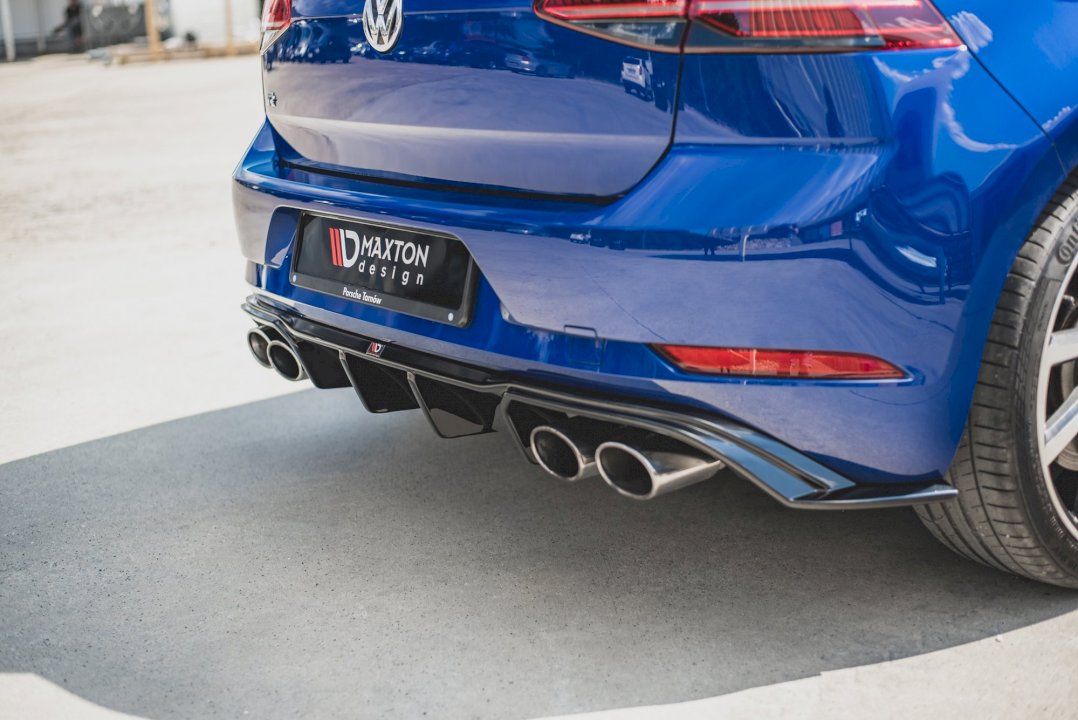 Maxton Design Rear Valance V.3 for Volkswagen Golf MK7.5 R (2017-2020)