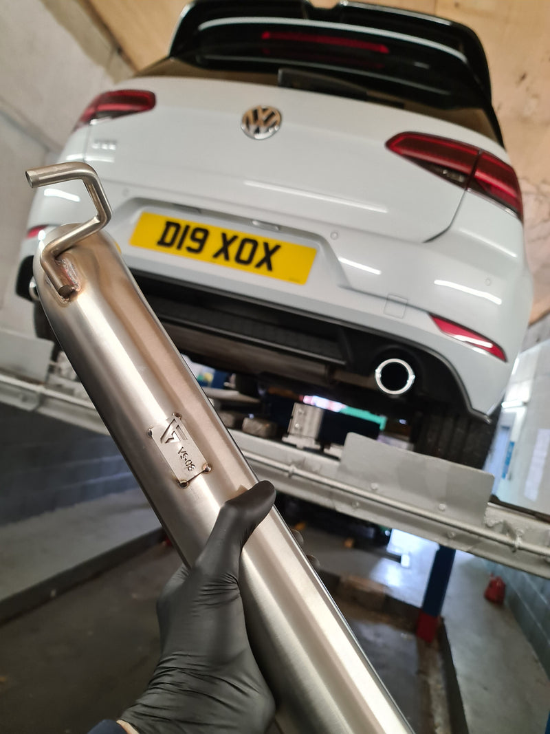 VAGSport VW Golf Mk7 GTI/Clubsport/S Resonator Delete Pipe Kit - Diversion Stores Car Parts And Modificaions