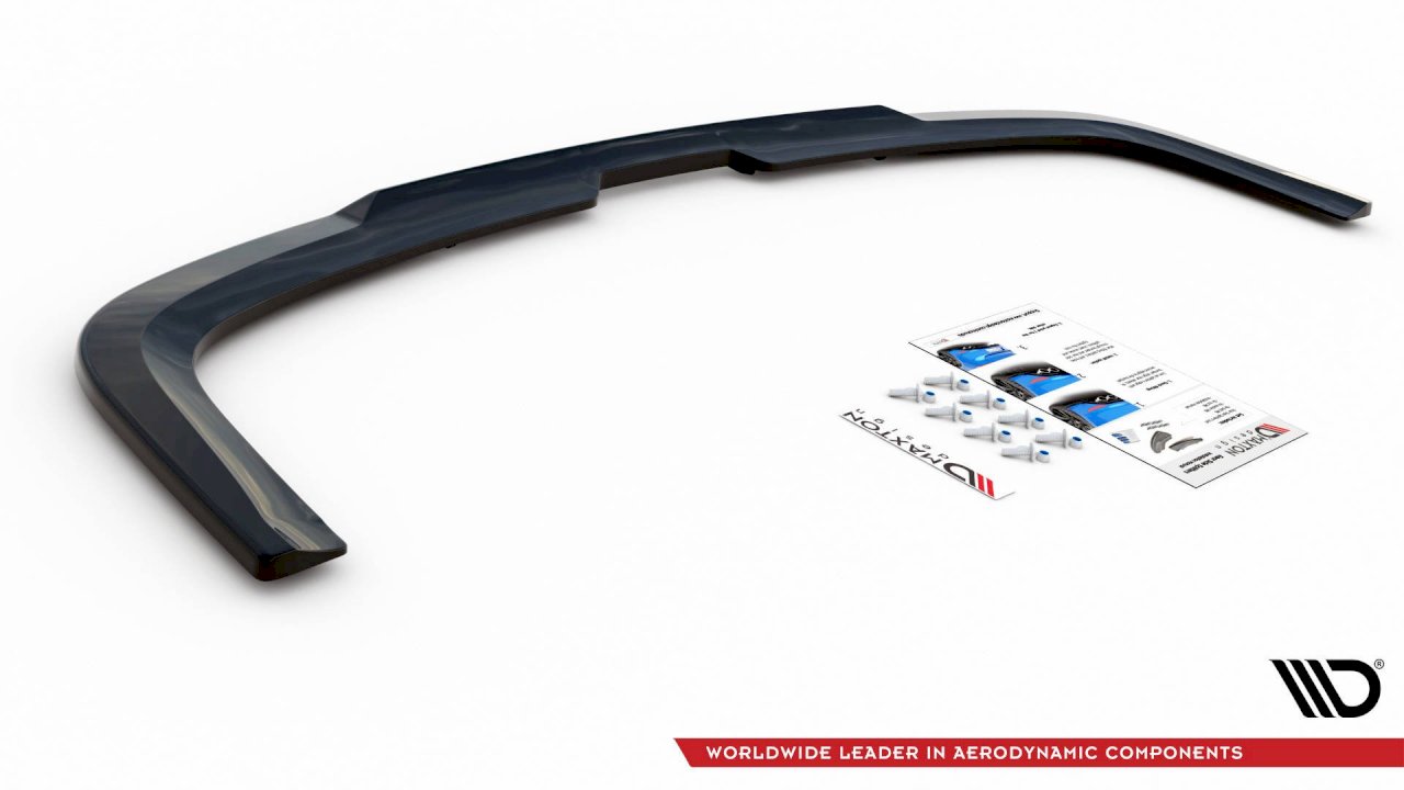Maxton Design Central Rear Splitter for Volkswagen Caddy MK4 (2015-2020)