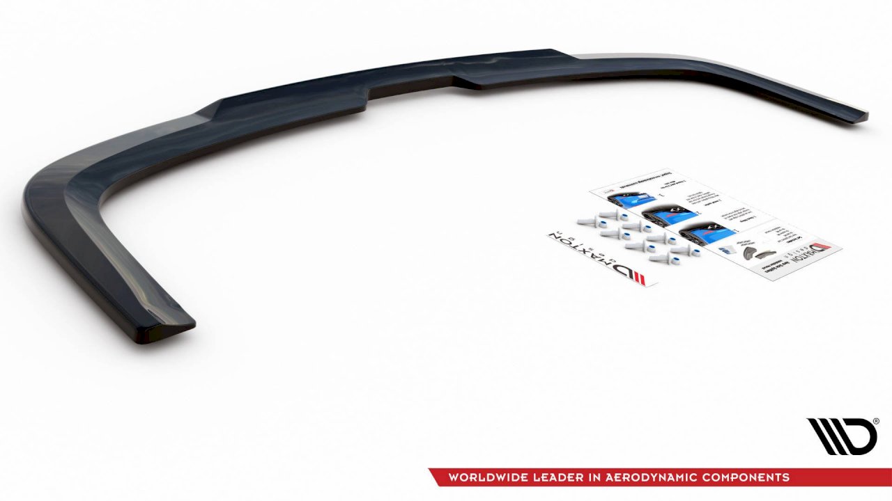 Maxton Design Central Rear Splitter for Volkswagen Caddy MK4 (2015-2020)