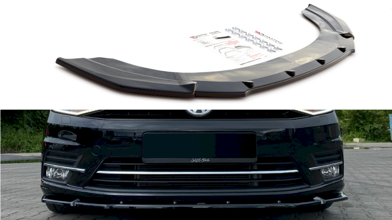 Maxton Design Front Splitter for Volkswagen Caddy MK4 (2015-2020)