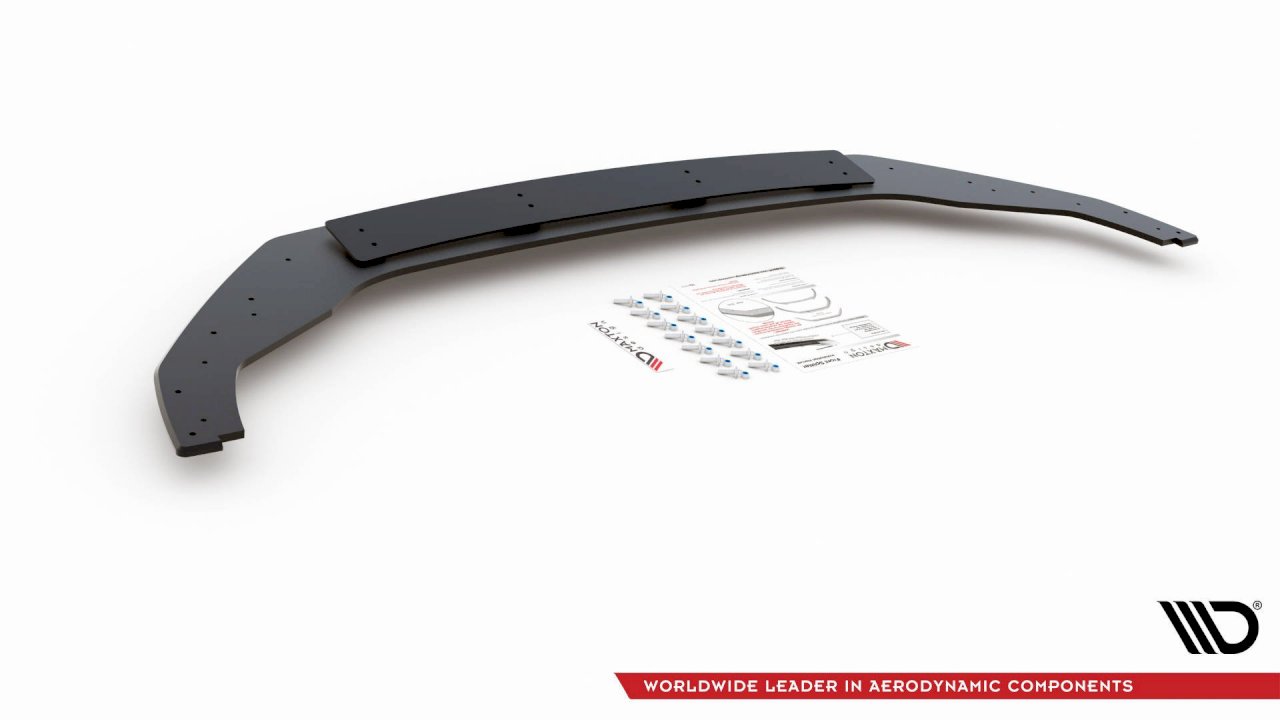 Maxton Design Racing Front Splitter For Volkswagen Golf MK7.5 R (2017-2020)