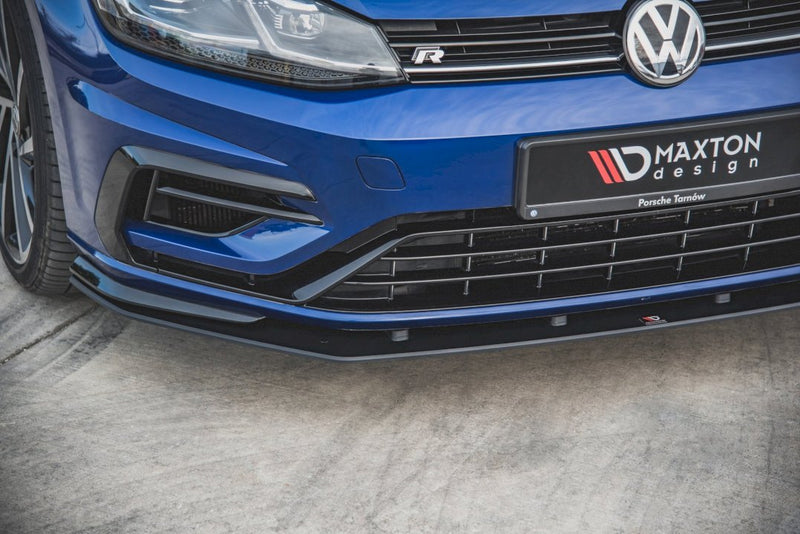 Maxton Design Racing Front Splitter For Volkswagen Golf MK7.5 R (2017-2020)