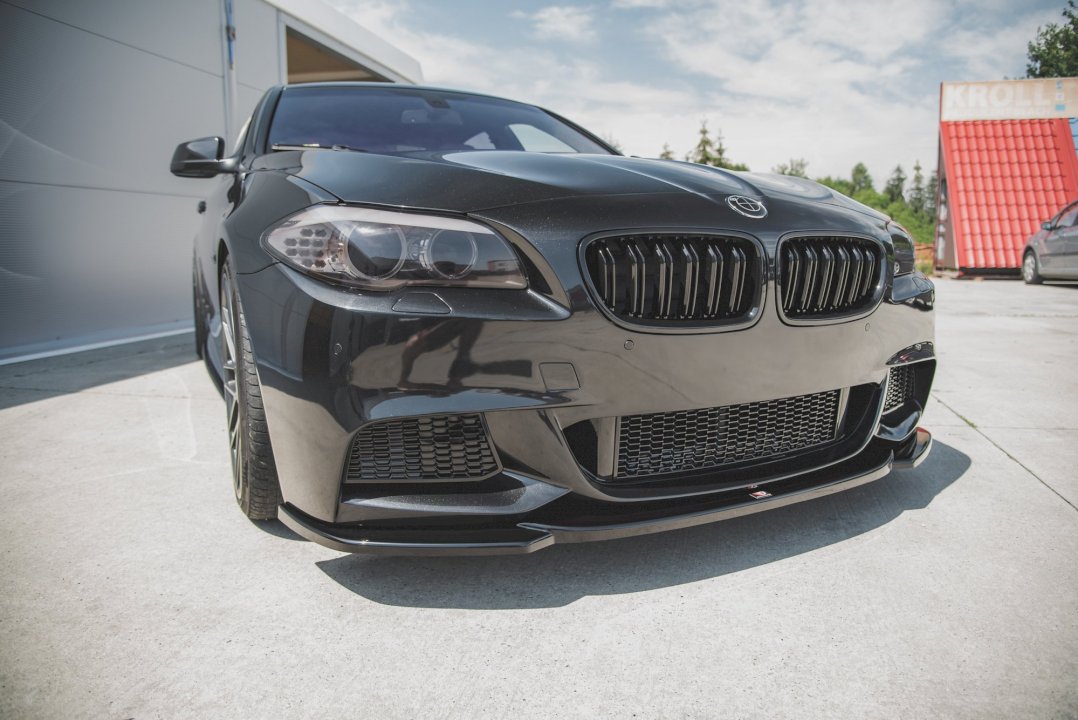 Maxton Design Front Splitter V.4 for BMW 5 Series F10/F11 M-Sport (2011-2016)