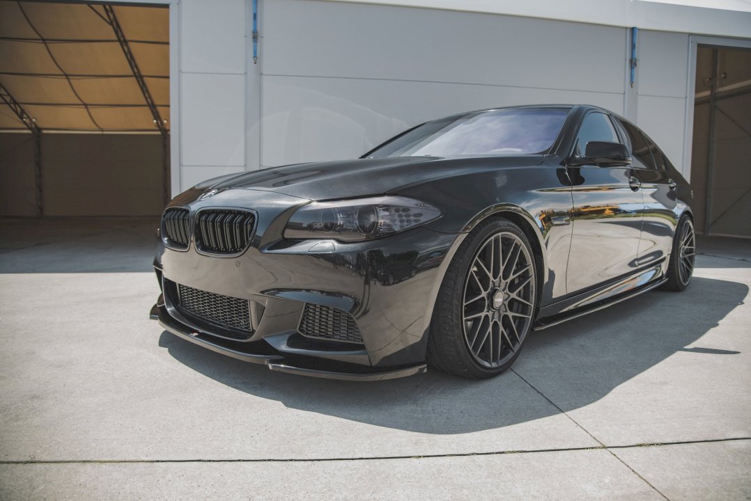 Maxton Design Front Splitter V.4 for BMW 5 Series F10/F11 M-Sport (2011-2016)