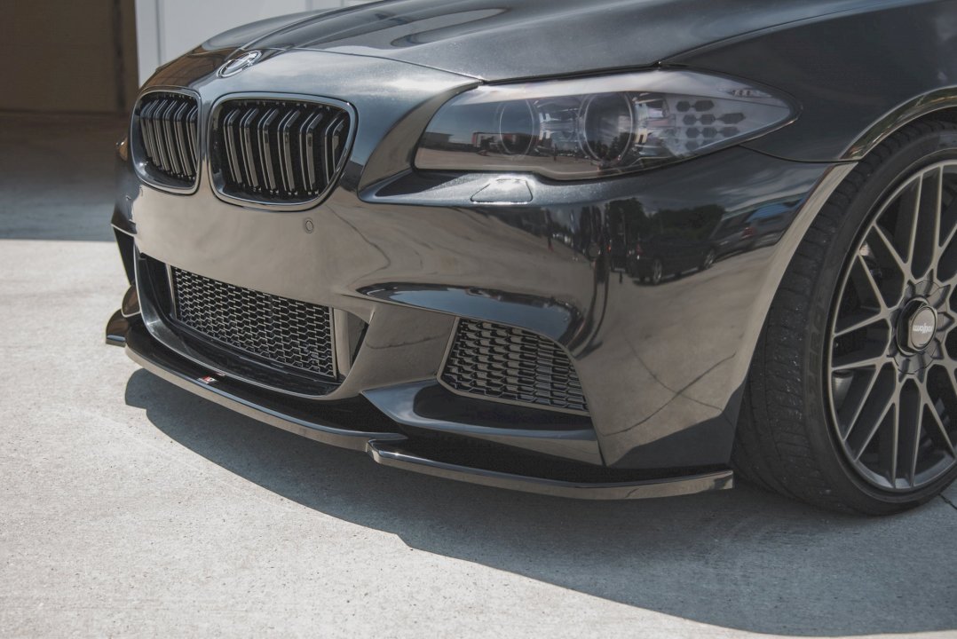 Maxton Design Front Splitter V.4 for BMW 5 Series F10/F11 M-Sport (2011-2016)