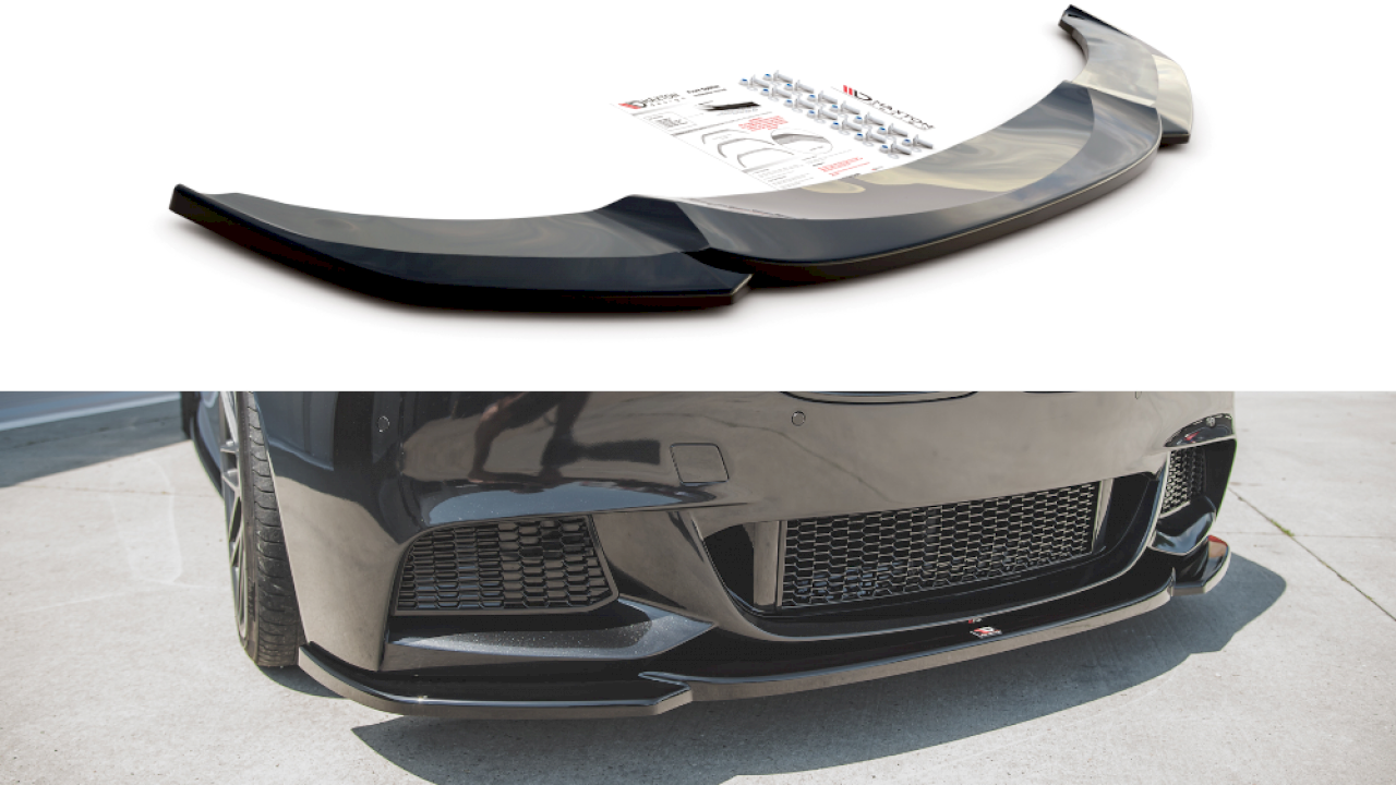 Maxton Design Front Splitter V.4 for BMW 5 Series F10/F11 M-Sport (2011-2016)