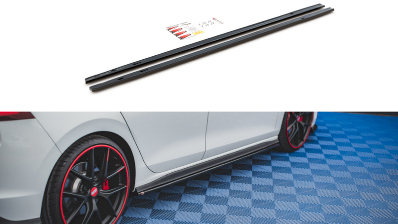 Maxton Design Side Skirts V.1 for Volkswagen Golf MK8 GTI (2020+)