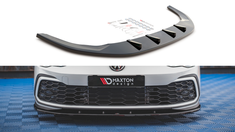 Maxton Design Front Splitter V.1 for Volkswagen Golf MK8 GTI (2020+)