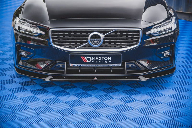 Maxton Design Front Splitter V.1 for Volvo S60 R-Design MK3