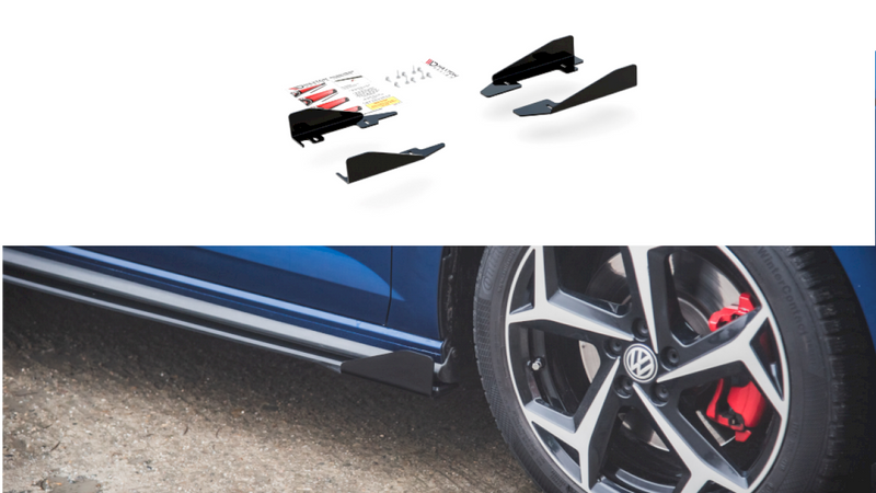 Maxton Design Side Flaps for Volkswagen Polo MK6 GTI (2018+)