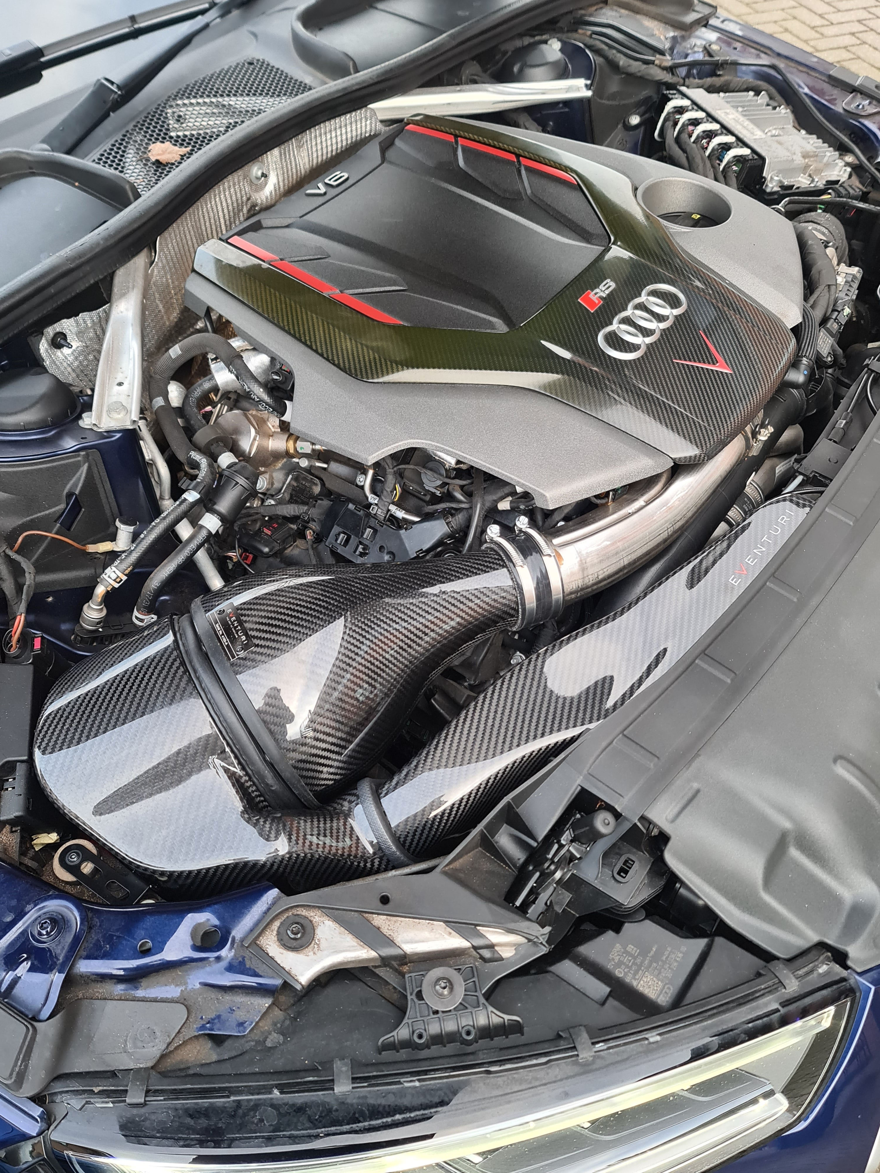 Eventuri Carbon Fibre Intake System - Audi RS4/RS5 (B9) 2.9 V6 Turbo  