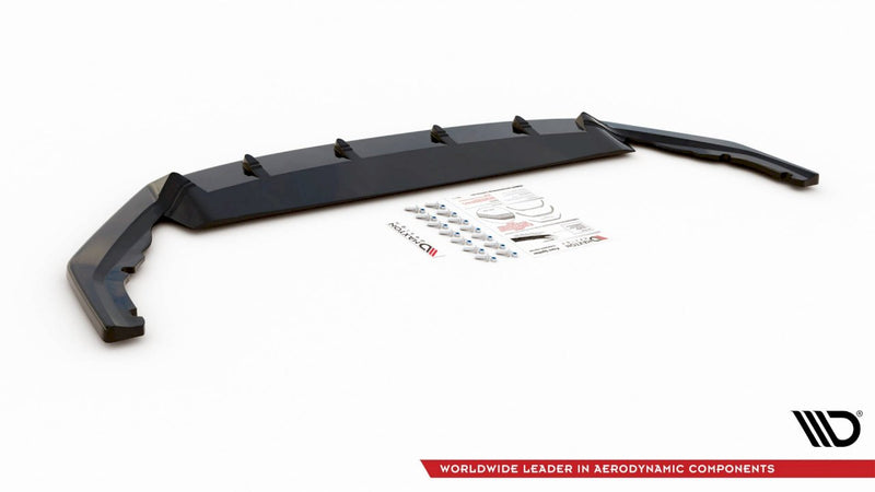 Maxton Design Front Splitter V.1 for Skoda Octavia RS MK4 (2020+)