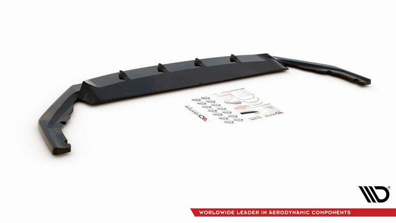 Maxton Design Front Splitter V.3 for Skoda Octavia RS MK4 (2020+)