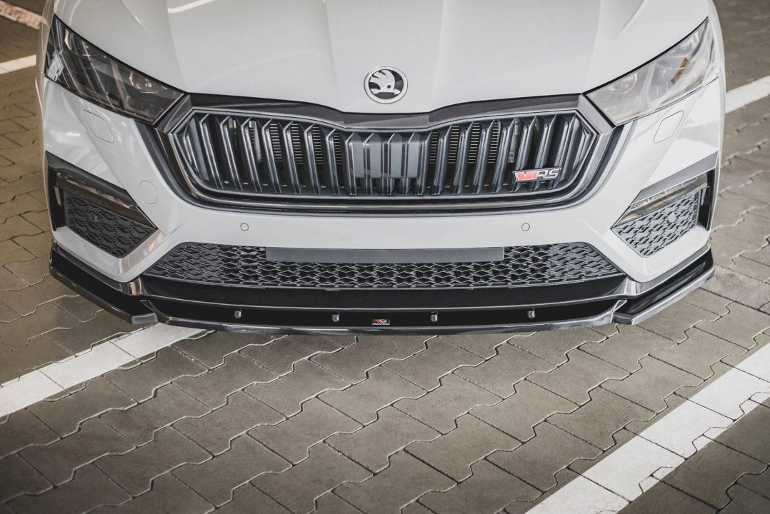 Maxton Design Front Splitter V.3 for Skoda Octavia RS MK4 (2020+)