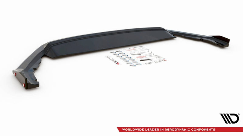 Maxton Design Front Splitter (+ Flaps) V.2 for Skoda Octavia RS MK4 (2020+)