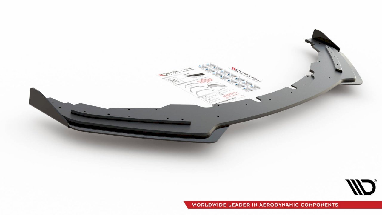 Maxton Design Front Racing Splitter for BMW 1 Series F20/F21 M135I (PREFACE 2011-2015)
