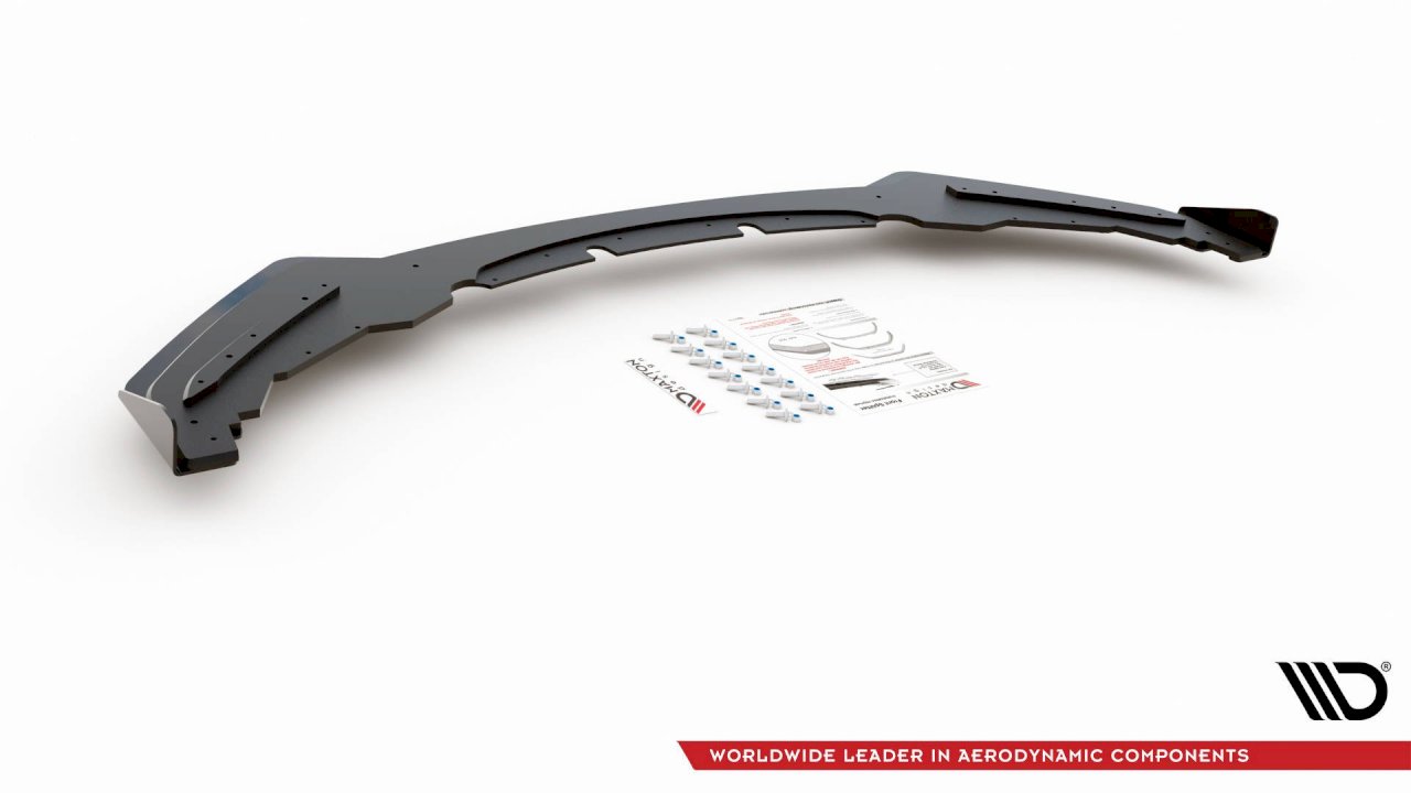 Maxton Design Front Racing Splitter for BMW 1 Series F20/F21 M135I (PREFACE 2011-2015)