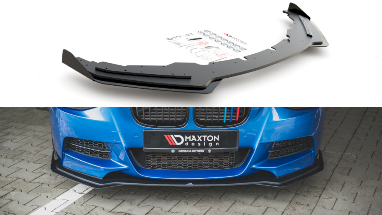 Maxton Design Front Racing Splitter for BMW 1 Series F20/F21 M135I (PREFACE 2011-2015)