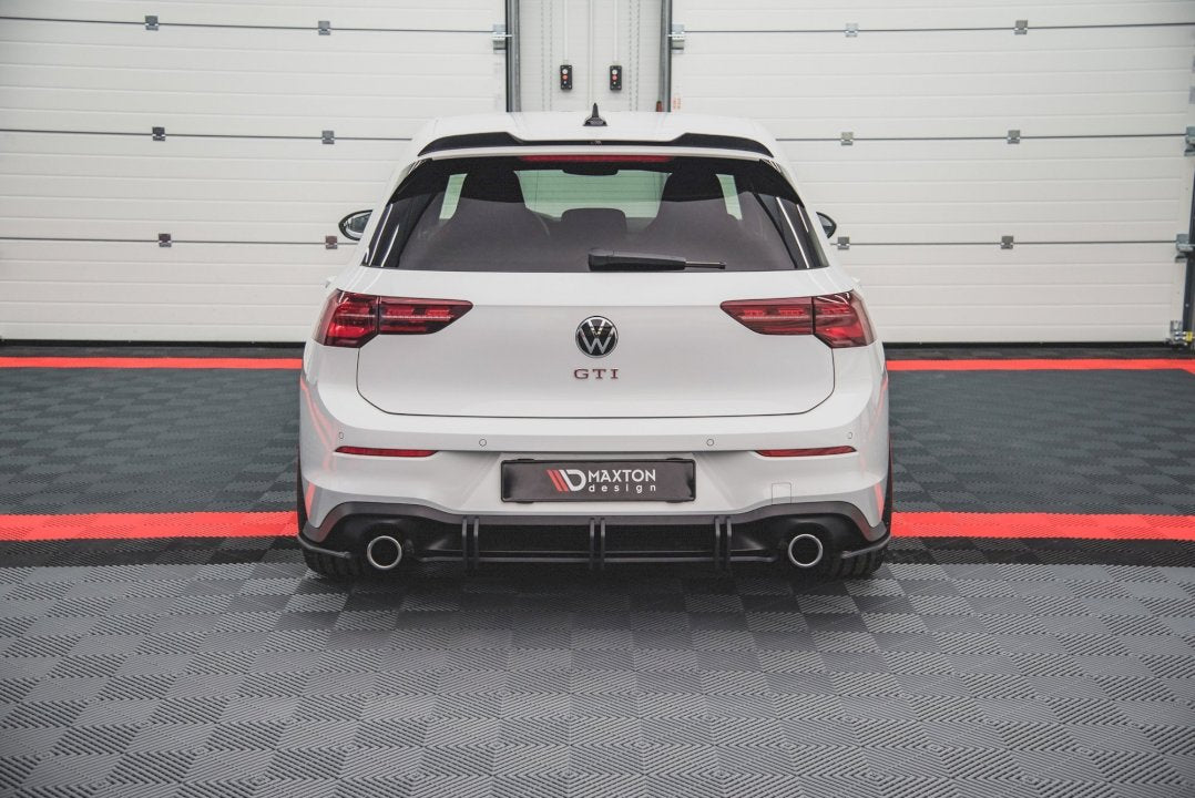 Maxton Design Racing Durability Rear Side Splitters/Spats For Volkswagen Golf MK8 GTI (2020+)