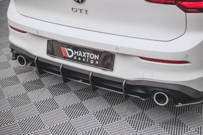 Maxton Design Racing Durability Rear Diffuser V.1 For Volkswagen Golf MK8 GTI (2020+)