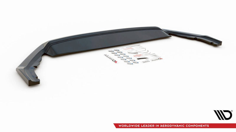 Maxton Design Front Splitter V.4 for Skoda Octavia RS MK4 (2020+)