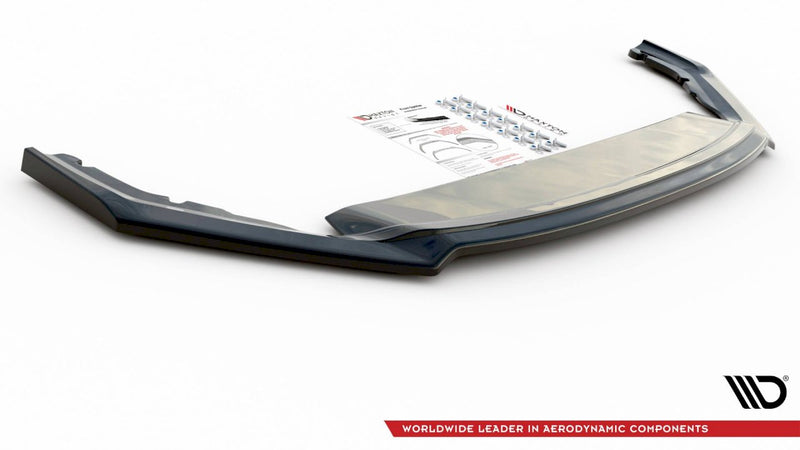 Maxton Design Front Splitter V.4 for Skoda Octavia RS MK4 (2020+)