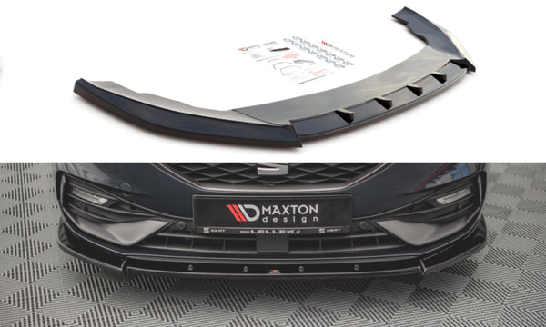 Maxton Design Front Splitter V1 Seat Leon FR Mk4 (2020+)