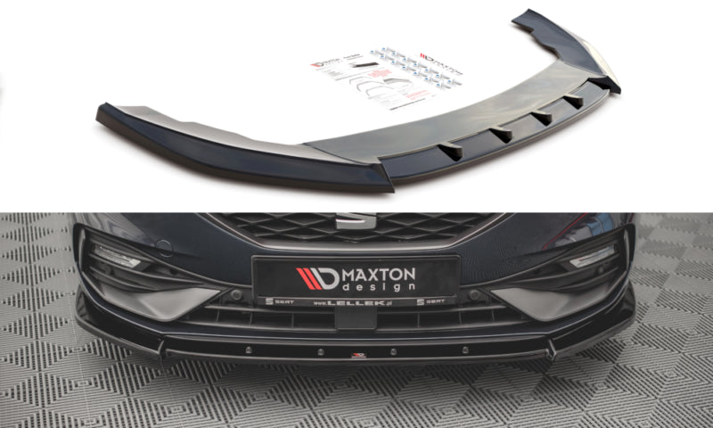 Maxton Design Front Splitter V1 Seat Leon FR Mk4 (2020+)