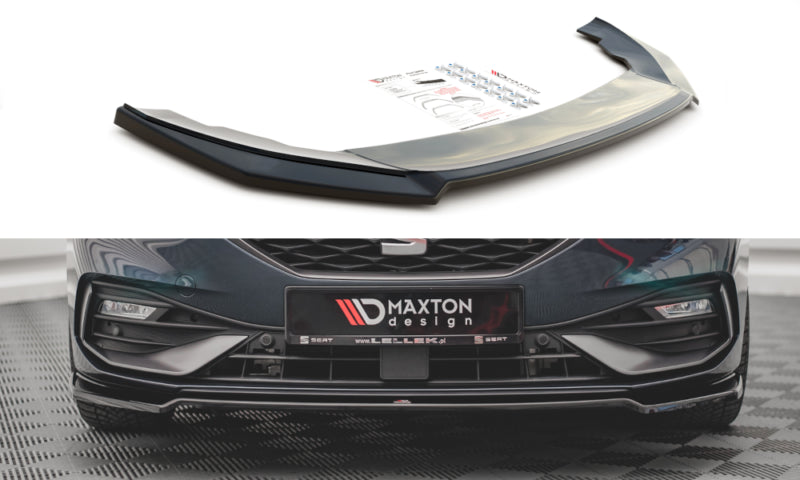 Maxton Design Front Splitter V4 Seat Leon FR Mk4 (2020+)