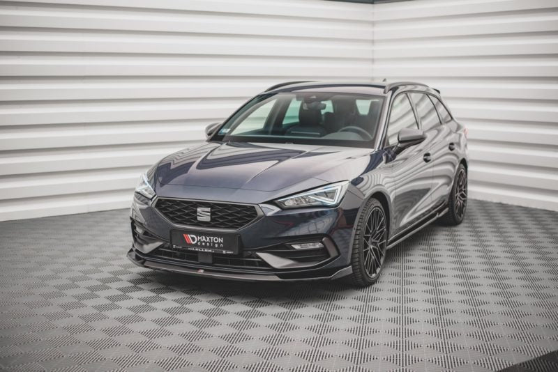 Maxton Design Front Splitter V3 Seat Leon FR Mk4 (2020+)